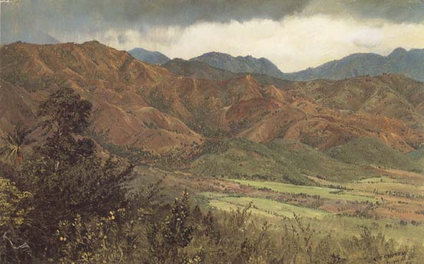 Frederic E.Church Red Hills near Kingston,Jamaica